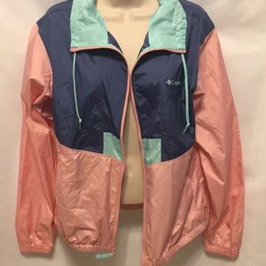 Columbia Colorblock Windbreaker